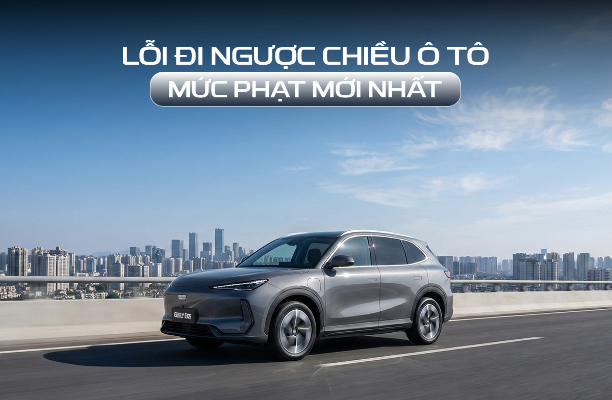 lỗi đi ngược chiều ô tô