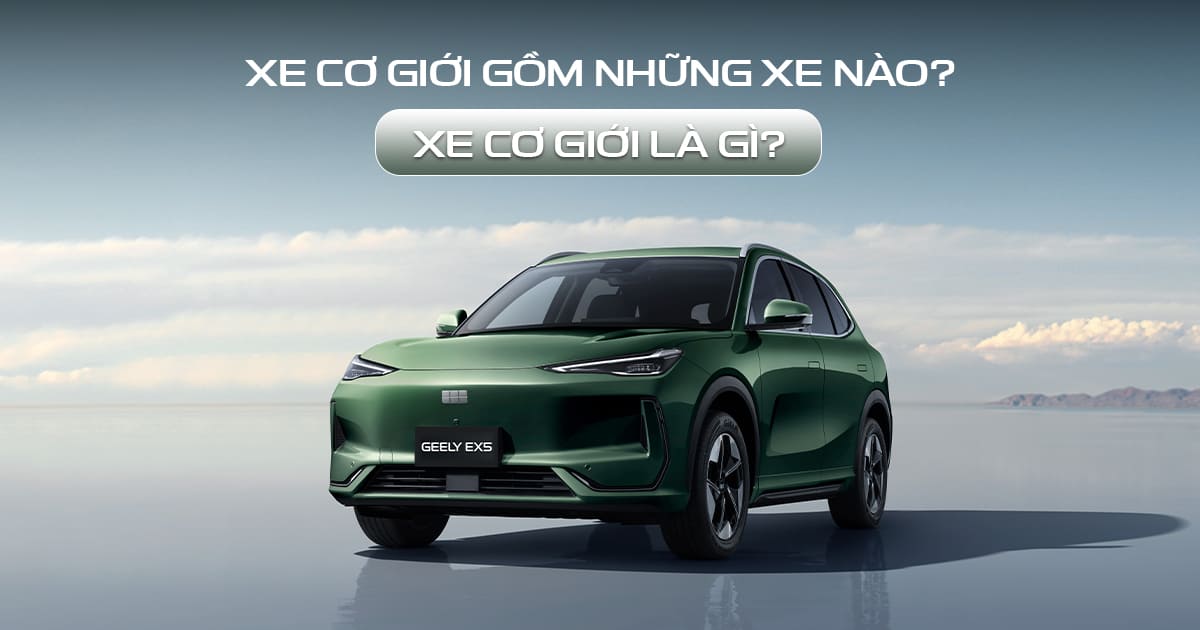 Xe cơ giới là gì?
